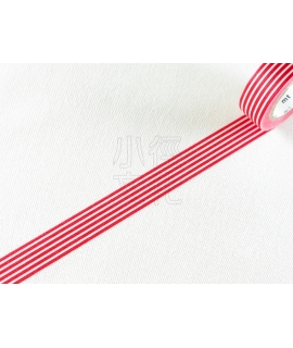 mt 2014Aw DECO系列 和紙膠帶 - 條紋.紅 ( MT01D251 )