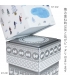 日本進口 KING JIM KITTA 鋁製手帳標籤貼紙收納盒 - 花 ( KIT-C03 )