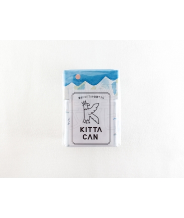 日本進口 KING JIM KITTA 鋁製手帳標籤貼紙收納盒 - 山 ( KIT-C02 )