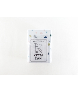 日本進口 KING JIM KITTA 鋁製手帳標籤貼紙收納盒 - 碎片 ( KIT-C04 )