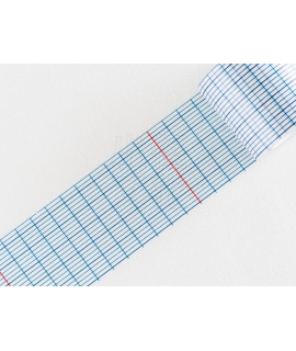 日本進口 倉敷意匠計畫室 方眼紙膠帶系列 - 45mm 藍色，單捲 ( 45019-17 )