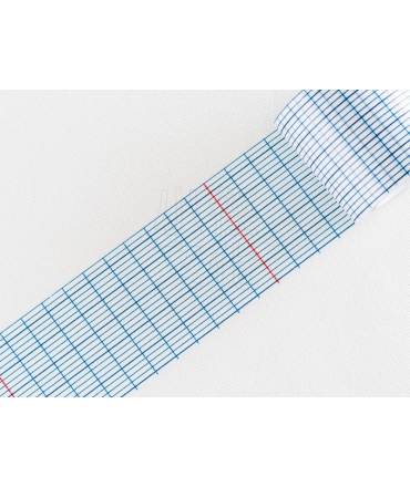 日本進口 倉敷意匠計畫室 方眼紙膠帶系列 - 45mm 藍色，單捲 ( 45019-17 )