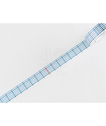 日本進口 倉敷意匠計畫室 方眼紙膠帶系列 - 12mm 藍色，10捲入 ( 45024-11 )