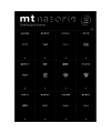 日本進口和紙膠帶 mt nazorie 專用幻燈片 系列 - 問候與事紀 ( MTNZP05 )