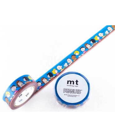 日本進口和紙膠帶 mt x PEANUTS聯名系列 - 史努比與牠的好朋友 ( MTPNUT01 )