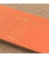 日本進口 MIDORI 色を贈る手紙系列 一筆箋 - 茶色 ( 89514-006 )