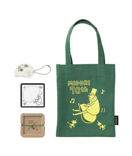 midori 70周年紀念限定商品 - 歐吉桑文具套組 ( 55304006 )，附提袋