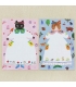 表現社 x AikoFukawa 布川愛子 美濃和紙 A5信紙本 - 貓與連身裙 ( 20-369 )