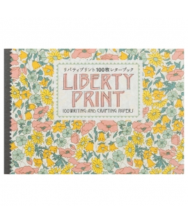 PIE International 系列書冊 Liberty print 100枚信紙書 - 復古紋樣信紙書 ( 4898-5 )