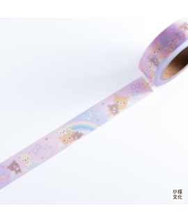 San-X 拉拉熊 和紙膠帶 - 夢幻彩虹 ( SE53102 )
