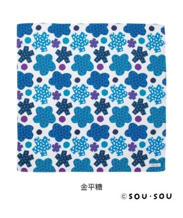 SOU．SOU 棉質方形手巾 - 金平糖 ( 6165007000 )