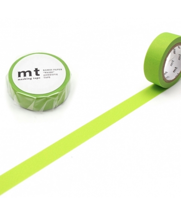 mt 1P Basic 和紙膠帶 / 2022春夏新色 - 霧黃綠 ( MT01P513 )