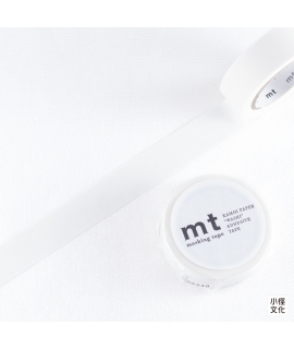 日本進口和紙膠帶 mt 1P Basic - 小小白 ( MT01P208R )，復刻