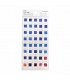 KAMIO JAPAN 世界色見本帖 箔押色票貼紙 - 藍色時刻 ( 25928 )
