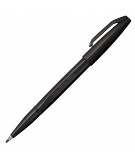 飛龍Pentel Arts Sign Pen 經典 NASA官方指定簽字筆 - 黑色_水性0.8mm ( S520-AD )