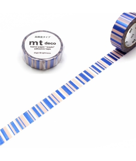 mt 2022S 1P DECO系列 和紙膠帶 - 高光交錯條紋 ( MT01D543 )