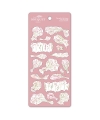 MIND WAVE和紙造型貼紙 BOUQUET花束系列 - 粉色 ( 81487 )